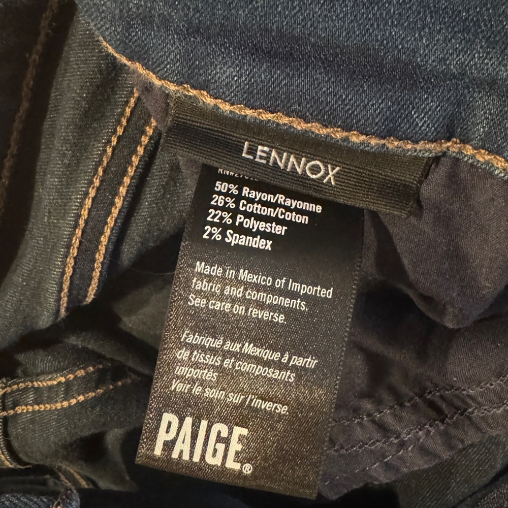 PAIGE Men's Slim Jeans in Deep Blue